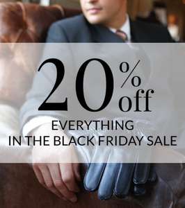 20% off everything at Dents in the Black Friday Sale