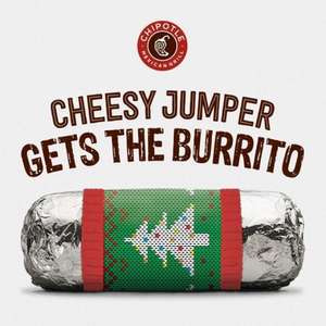 Free Burrito from Chipotle Dec 6th & 13th 4-6PM