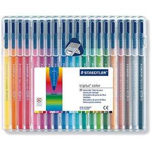 Staedtler Triplus 20pack Colouring Pens £7.19 @ Amazon free delivery over £10.