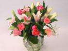 Sweet Pinks Mothers Day Flowers £29.99 delivered BEFORE quidco & voucher (£26.99 with voucher)