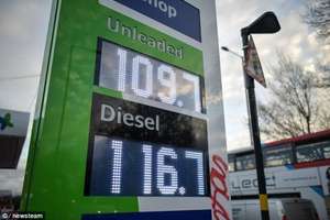 Harvest petrol station in Redditch, Worcestershire, is selling petrol for just £1.09 a litre