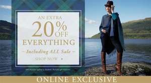 An Extra 20% OFF Everything Including Sale Items @ Viyella