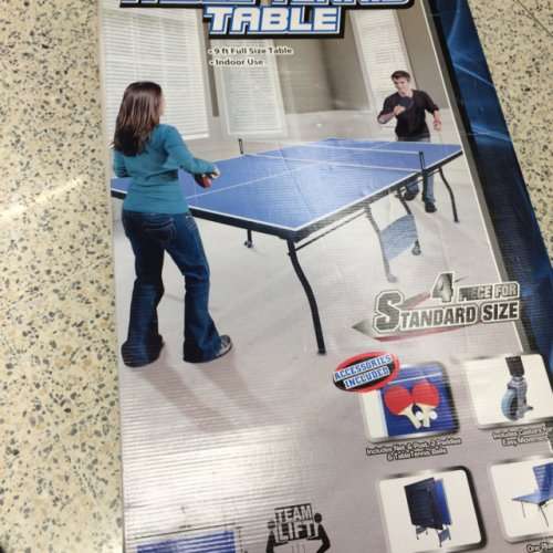 Md sports table tennis table £45 asda in store Leeds