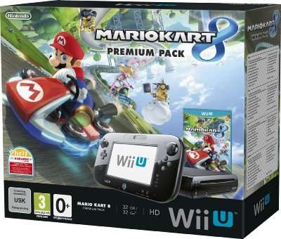 Nintendo Wii U 32GB Premium Pack with Mario Kart 8 - £209 @ Amazon