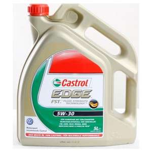 Castrol Edge FST 5W-30 Long Life OIl 5L @ mytyres.co.uk £31.70 (free delivery)