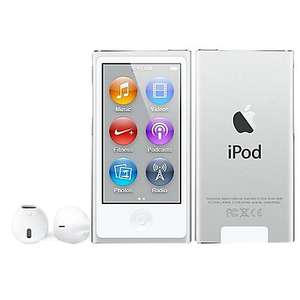 iPod Nano 16GB, Latest, All colours, £89 at John Lewis In-store & Reservation