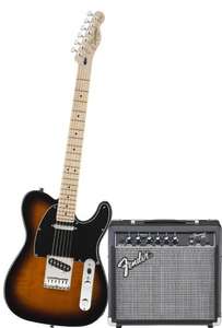 Squier by Fender Affinitiy Telecaster & Frontman 15G Electric Guitar Pack Brown Sunburst with 3 year warranty £149  delivered from DV247