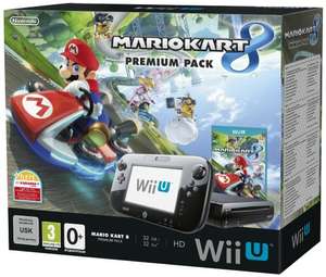 Wii U Premium Pack with Mario Kart 8 @ Amazon - £199 - Possible £194 with PRICELES5