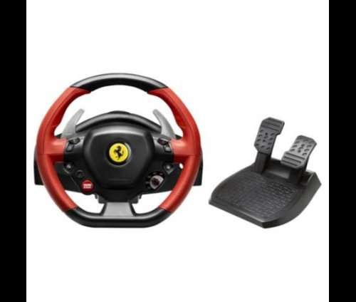 Ferrari 458 Spider Replica Racing Wheel (Xbox One) only £49.00 (£40.00 with code!) Save £40.00! @ Tesco Direct.