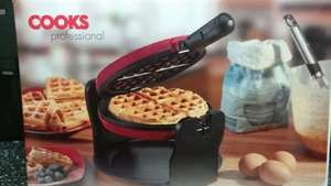 cooks professional luxury waffle maker £24.99 @ Clifford James