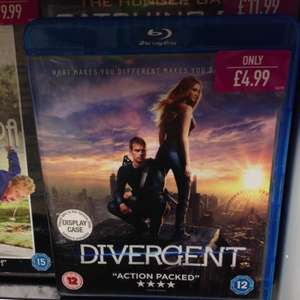 Divergent on Blu-ray £4.99 @ Game instore