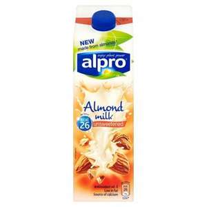 Alpro Almond Milk 97p @ Asda Instore and Online