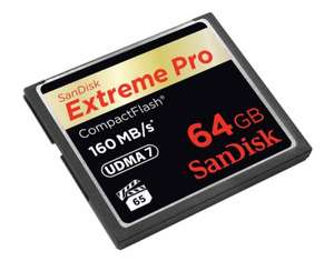 60%OFF RRP..Sandisk 64GB compact flash card! £145.23 @ Flashmemo-Uk / Amazon