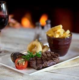 Ultimate Steak Treat offer with three courses menu for £25 @ Vintage inns