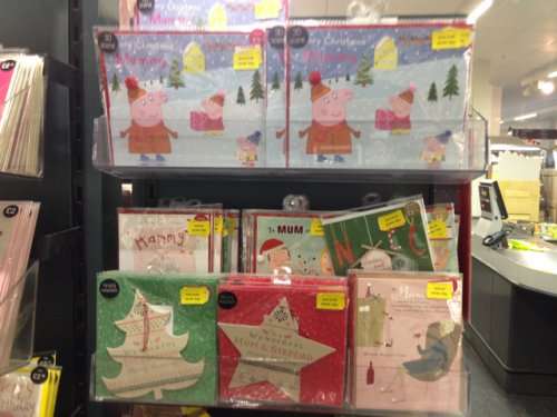 Marks and spencer 20p Christmas cards - In store @ M&S
