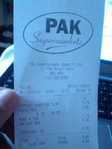 comfort 5ltr £3.79 @  paksupermarket capehill
