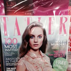 Tatler mag £4.40 with FREE £20 gift card