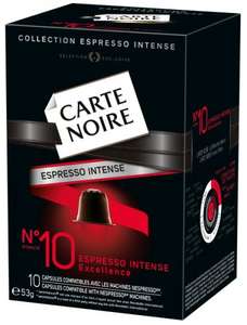 Carte Noire Espresso Nespresso Coffee 20 Capsules for £4.00 @ Sainsbury's / Tesco