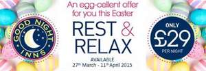 Good Night Inns £29p/n Egg-cellent Offer