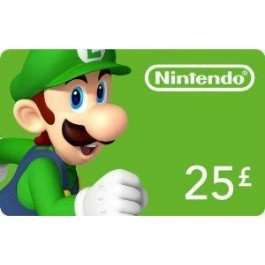 Nintendo e-Shop £25 Card - £25 GBP UK eShop Switch / 3DS / DS