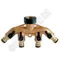 4 way outdoor brass tap £17.99 from  Tooltime