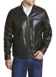 Mens Leather Jacket Was £359 Now £99 with Free Delivery @ Lakeland leather