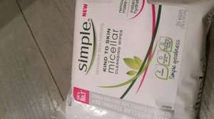 Free Simple Face wipes with Stylist magazine!