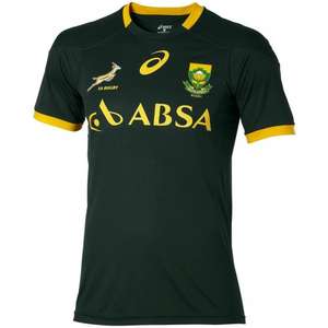 South Africa Rugby Supporters Tee Shirt half price £14.99, was £28.99 @ Rugbystore.co.uk