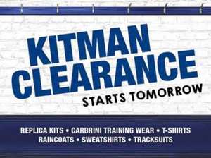 Birmingham City FC  Kitman's end of season sale starts Saturday - In-store only! £1