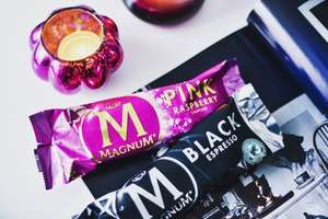 £1.67 Magnum Pink Raspberry or Black Espresso (3 pack) at Tesco or The Co-Op
