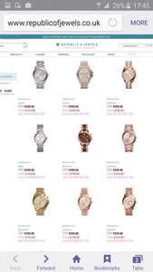 Micheal kors watches 50% off from £114.50 @ republicofjewels