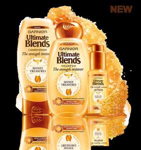Free Sample Pack of Garnier Ultimate Blends The Strength Restorer Shampoo, Conditioner and Serum