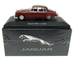 Jaguar Mk2 die-cast metal model & FREE Jaguar print @ Atlas edition only £1.99 delivered