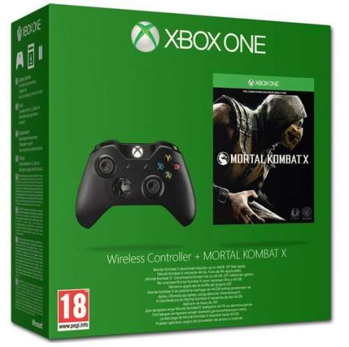 Xbox One Wireless Controller + Mortal Kombat X (Digital Download) & 14 Days Gold (Xbox One) £54.95 Delivered @ Coolshop