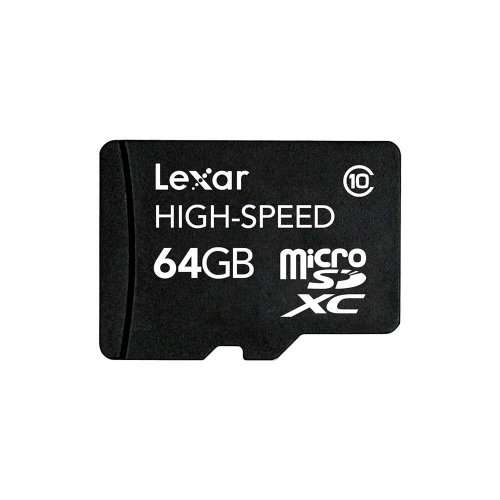 Lexar 64GB Class 10 MicroSDXC Flash Memory Card @ 7dayshop £12.79 Also 2.62% TCB