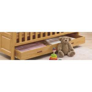 under cot bed drawer oak or natural £1.00!!!! + delivery £10.95 @ Tutti