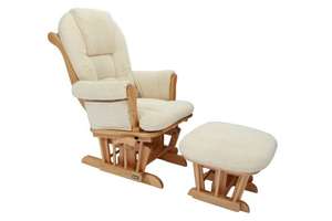 Tutti Bambini Poppy Glider Chair Oak was £329.00 now £99.00 plus £9.95 delivery