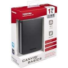 Toshiba Canvio Basics 1TB USB 3.0 External HDD £37.50 @ TESCO Direct