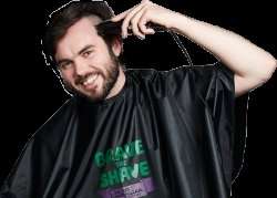 Free Hairdresser's Cape when you Brave the Shave with Macmillan Cancer Support