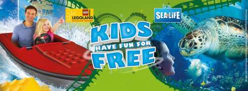 Birds Eye - Kids go free to Merlin Attractions with one full paying adult/child on selected packs