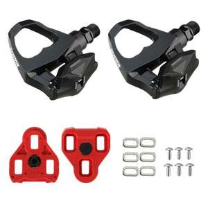 Exustar EPR16 Pedals 2015 with Cleats - Look Keo Compatible EPS-R SPD ROAD PEDALS £14.99 @ Buy a Bike