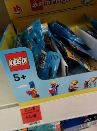 Simpsons Lego Figures - 2 for £3 - Sainsbury's