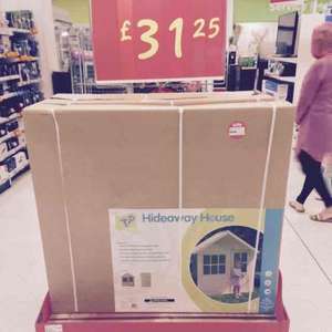 hideaway house lodge play house £31.25 @ asda in-store