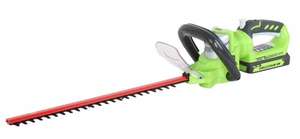Greenworks Tools 48cm (19") 24V Lithium-Ion Cordless Battery Hedge Trimmer  £23 Countrywide in store
