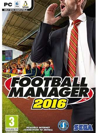 Football Manager 2016 PC £19.94 (5% Discount Code) @ CDKeys