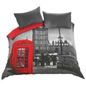 London Phonebox Bedding Set - Double @ Argos £10.39 (was £25.99)