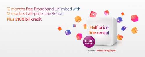Sky broadband  deal from Moneysaving expert £5.35 for a whole Year