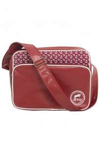 ETO Designer Burgundy Shoulder Bag With Anchor Pattern Design £16.99 @ Etojeans