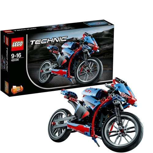Lego Technic 42036 Street Motorcycle £19.70 (Prime) £24.45 (Non Prime) @ Amazon