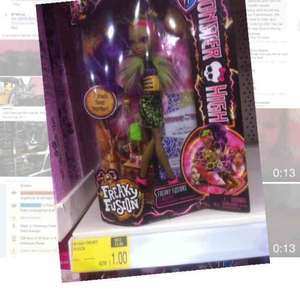 Monster high fusion frenzy doll £1.00 @ B&M instore